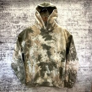 Talentless Camouflage Colored‎ Heavyweight Tie Dye Hoodie - Men's Large